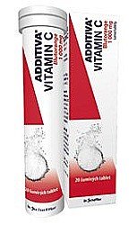 Additiva Vitamin C (1000 mg) BLUTORANGE 20 šumivých tablet