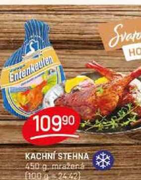 KACHNÍ STEHNA 450 g, mražená 