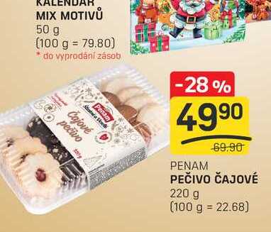 Pečivo Čajové 220g