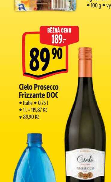  Cielo Prosecco Frizzante DOC  0,75 l