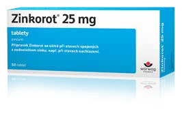 Zinkorot® 25 mg 50 tbl.