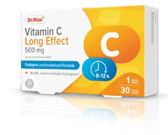 Dr. Max Vitamin C Long Effect 500 mg, 30 cps