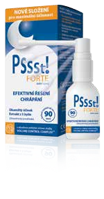 Pssst! FORTE ústní sprej proti chrápání 25 ml