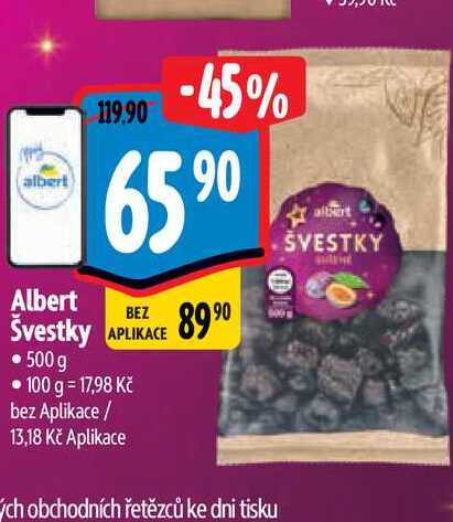   Albert Švestky  500 g