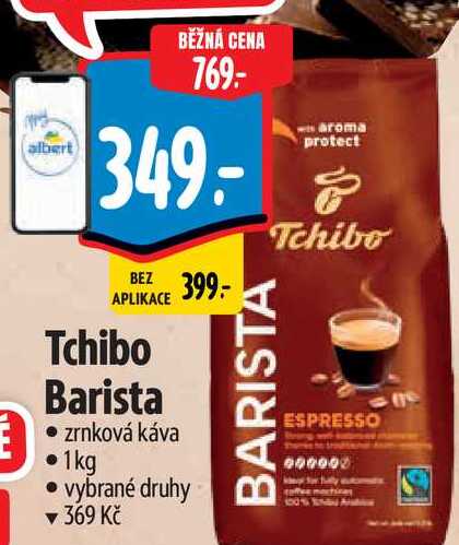  Tchibo Barista  - zrnková káva 1kg  