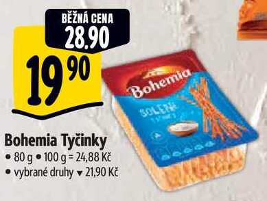 Bohemia Tyčinky, 80 g 