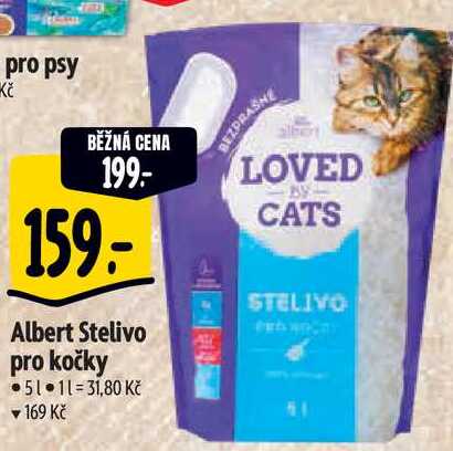 Albert Stelivo pro kočky, 5 l