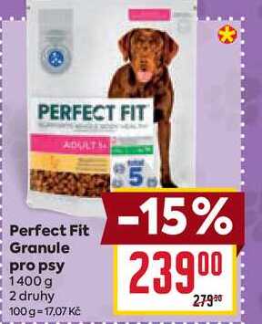 Perfect Fit Granule pro psy 1400 g 