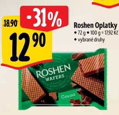 Roshen Oplatky, 72 g 