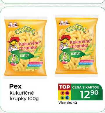 Pex kukuřičné křupky 100g 