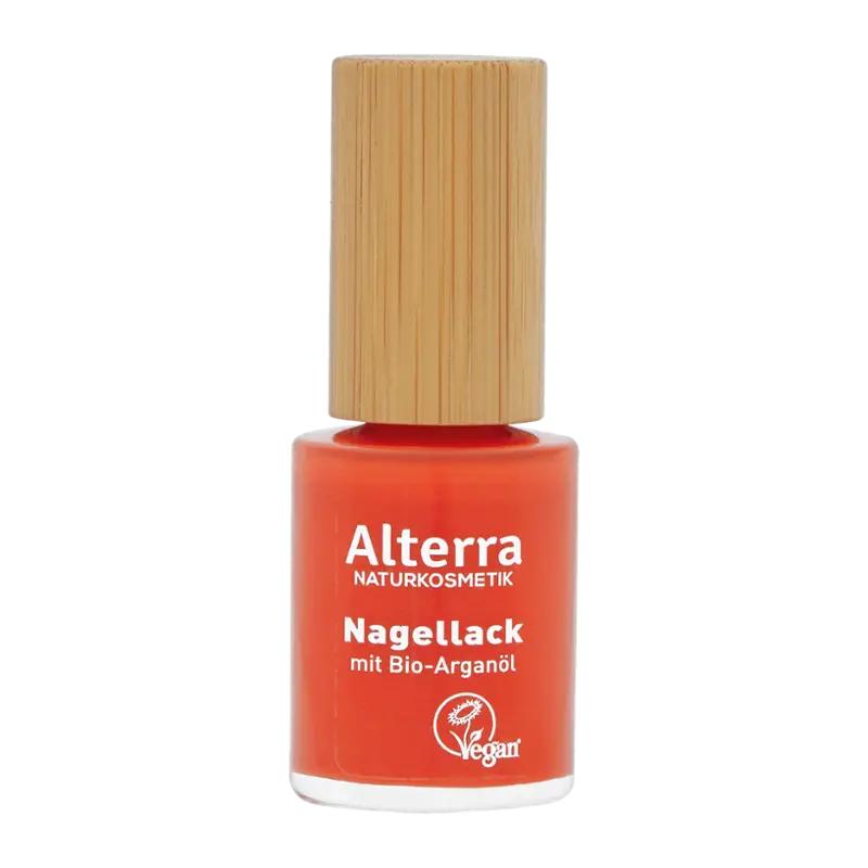 Alterra Naturkosmetik Lak na nehty 15 rot, 1 ks