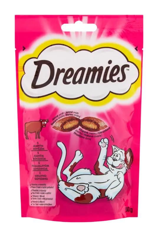 Dreamies Pochoutky pro kočky s hovězím, 60 g