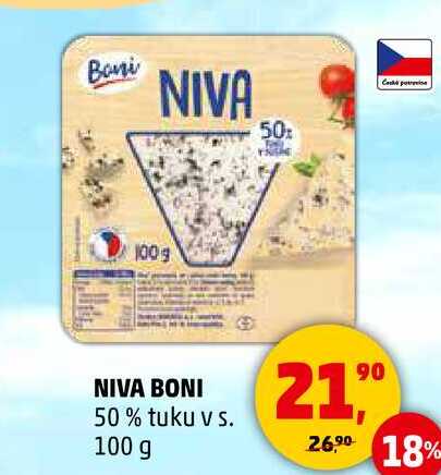 NIVA BONI 50% tuku v s., 100 g 