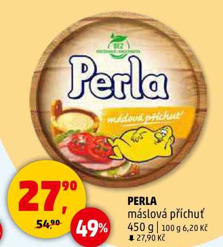 PERLA máslová příchuť, 450 g 