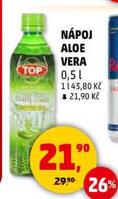 TOP NÁPOJ ALOE VERA, 0,5 l