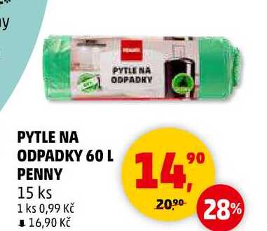 PYTLE NA ODPADKY, 60 L 