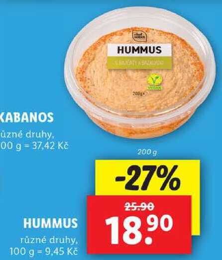 HUMMUS, 200 g