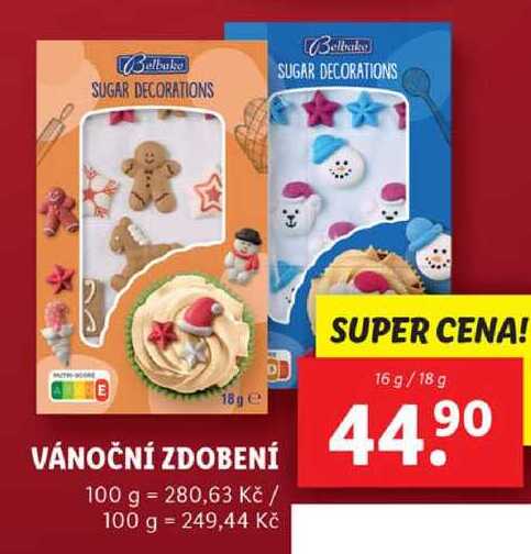 VÁNOČNÍ ZDOBENÍ, 16 g/18 g 