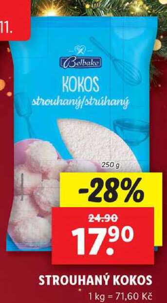 STROUHANÝ KOKOS, 250 g