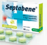 SEPTABENE® CITRON A BEZOVÝ KVĚT 3 MG/1 MG