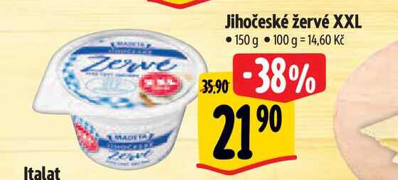  Jihočeské žervé XXL 150 g  