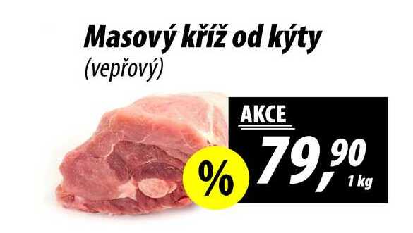 Masový kříž od kýty (vepřový), 1 kg