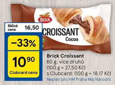 Brick Croissant, 60 g, více druhů