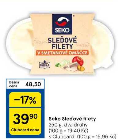 Seko Sledové filety, 250 g