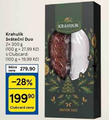 Krahulik Sváteční Duo, 2× 300 g 