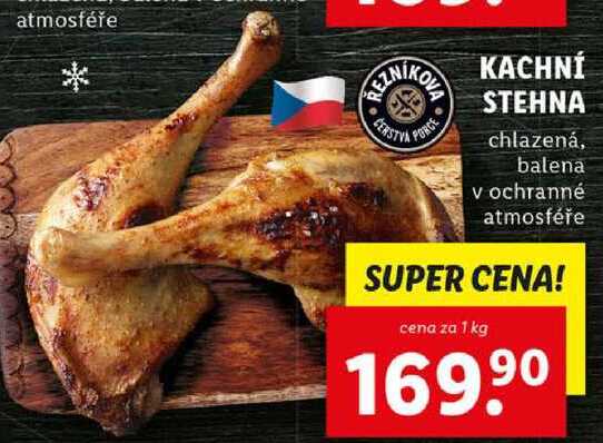 KACHNÍ STEHNA, cena za 1 kg