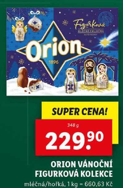 ORION VÁNOČNÍ FIGURKOVÁ KOLEKCE, 348 g