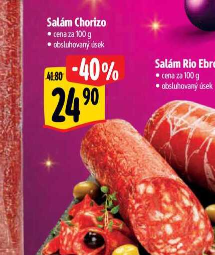 Salám Chorizo  100 g