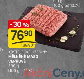 MĚLNĚNÉ MASO VEPŘOVÉ 600 g 