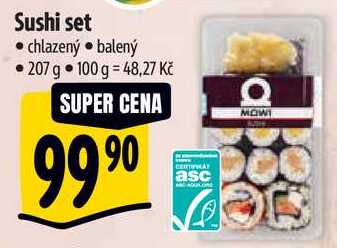 Sushi set, 207 g 