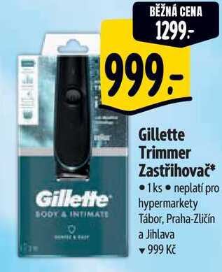 Gillette Trimmer Zastřihovač