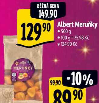 Albert Meruňky, 500 g 