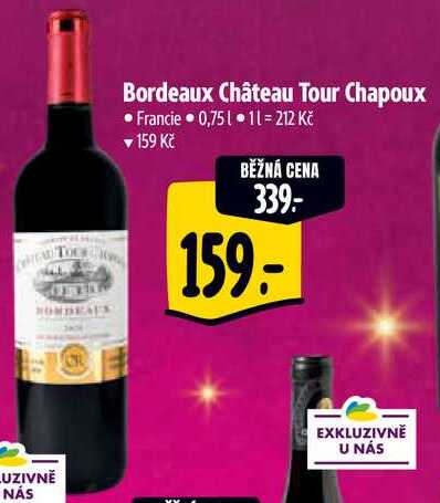 Bordeaux Château Tour Chapoux, 0,75 l