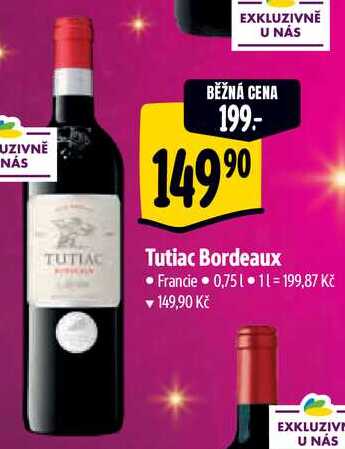 Tutiac Bordeaux, 0,75 l