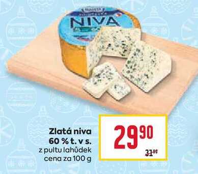 Zlatá niva 60% t. v s. z pultu lahůdek cena za 100 g