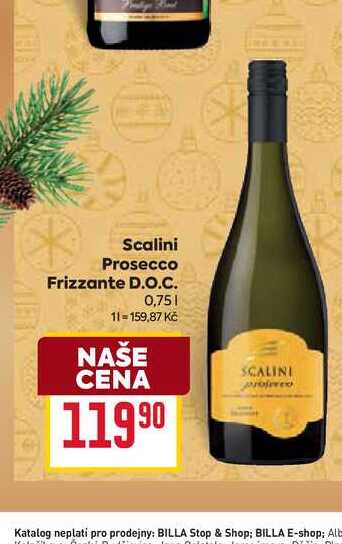 Scalini Prosecco Frizzante D.O.C. 0,75l