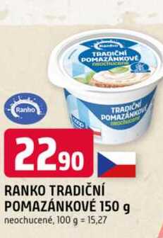 RANKO TRADIČNÍ POMAZÁNKOVÉ 150 g 