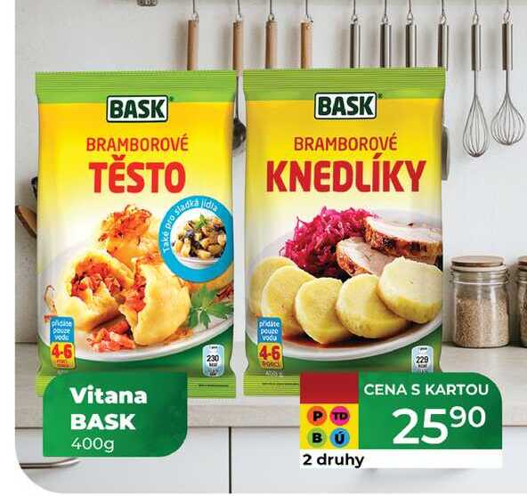 BASK BRAMBOROVÉ KNEDLÍKY 400g