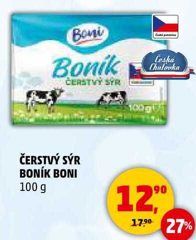 ČERSTVÝ SÝR BONÍK BONI, 100 g 