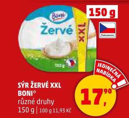 Boni Žervé, 150 g 