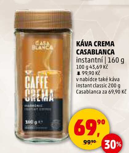 CREMA CASABLANCA instantní, 160 g