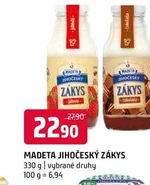 Madeta Jihočeský Zákys 330g