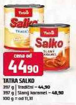 Tatra salko 397 g Tradicní 397 g Slang karamel
