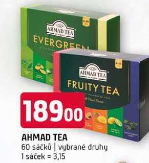 Ahmad tea 60 sáčků vybrané druhy 