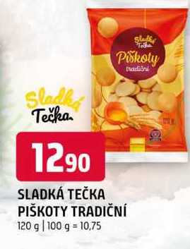 Sladká tečka piškoty tradiční 120g