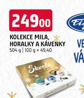 Kolekce mila horalky a kávenky 504g